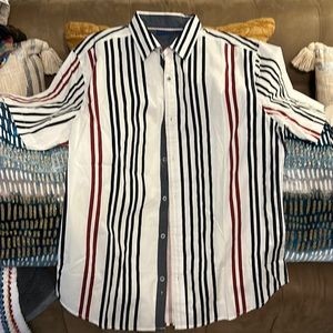 Smash shirts Red, White, & Blue Smash Button Down!